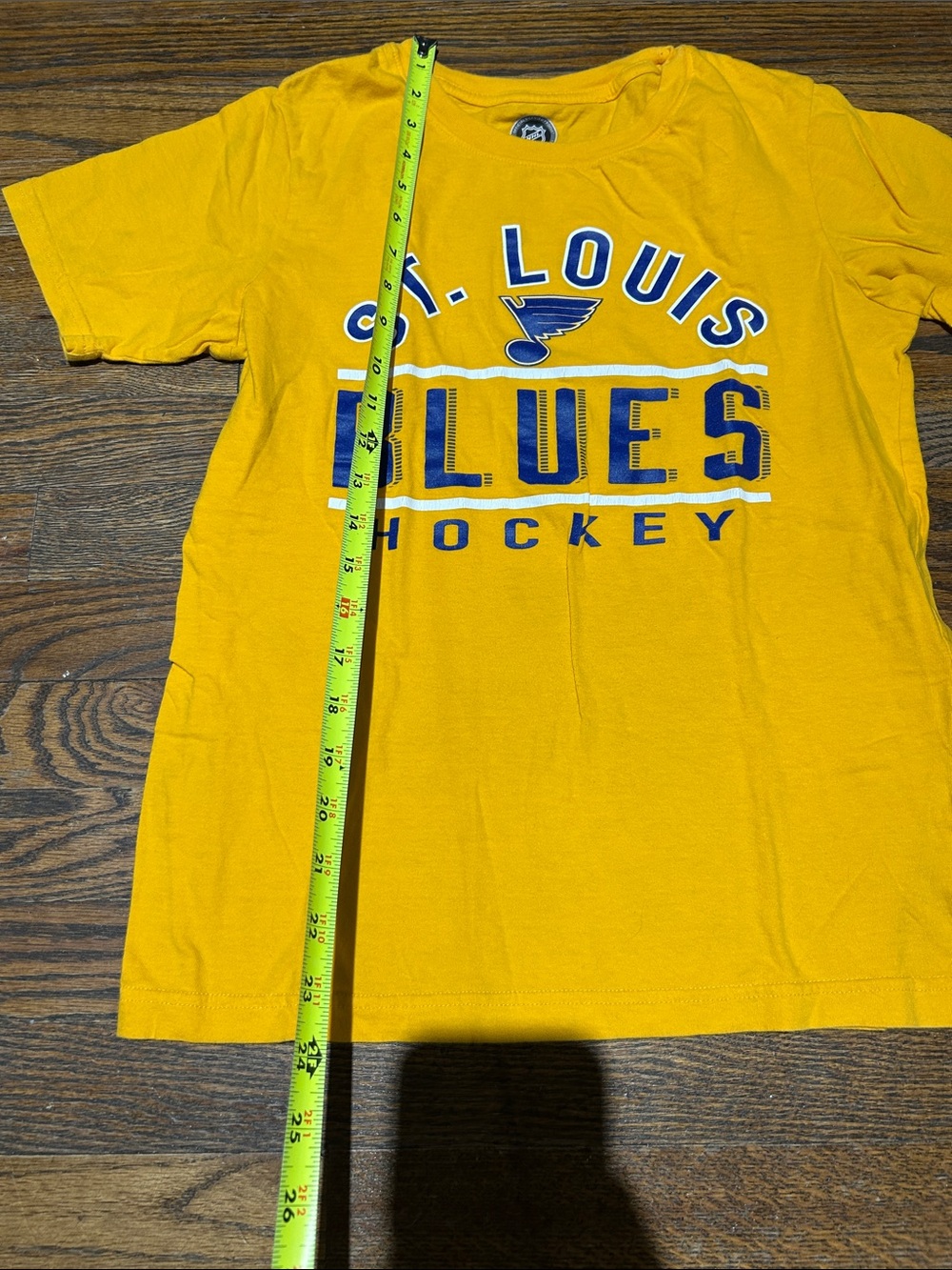 NHL St. Louis Blues Yellow Kids T-Shirt - Picture 2 of 4